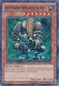Green Baboon, Defender of the Forest card image