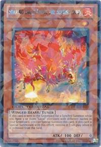 Soaring Eagle Above the Searing Land card image