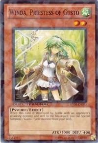 Winda, Priestess of Gusto card image