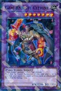 Gem-Knight Citrine card image
