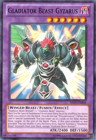 Gladiator Beast Gyzarus (Starfoil) card image