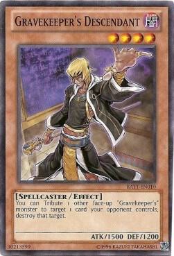 Gravekeeper's Descendant (Starfoil) card image