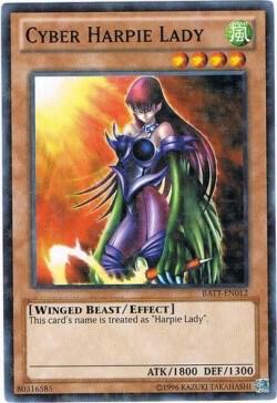 Cyber Harpie Lady (Starfoil) card image