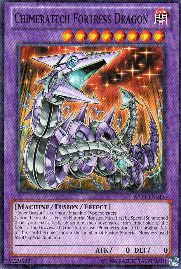 Chimeratech Fortress Dragon (Starfoil) card image