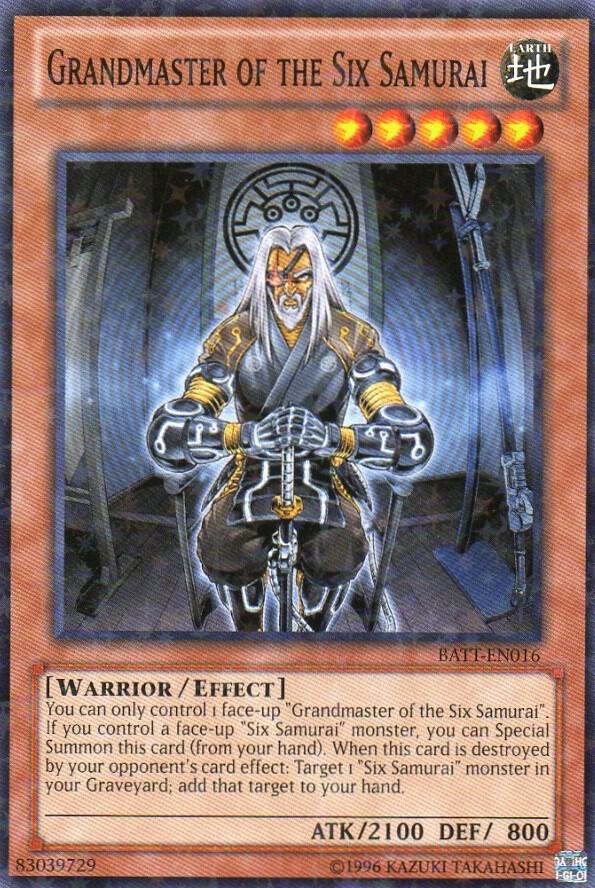 Grandmaster of the Six Samurai (Starfoil) card image