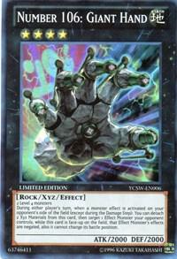 Number 106: Giant Hand card image