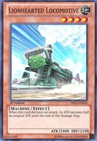 Lionhearted Locomotive card image