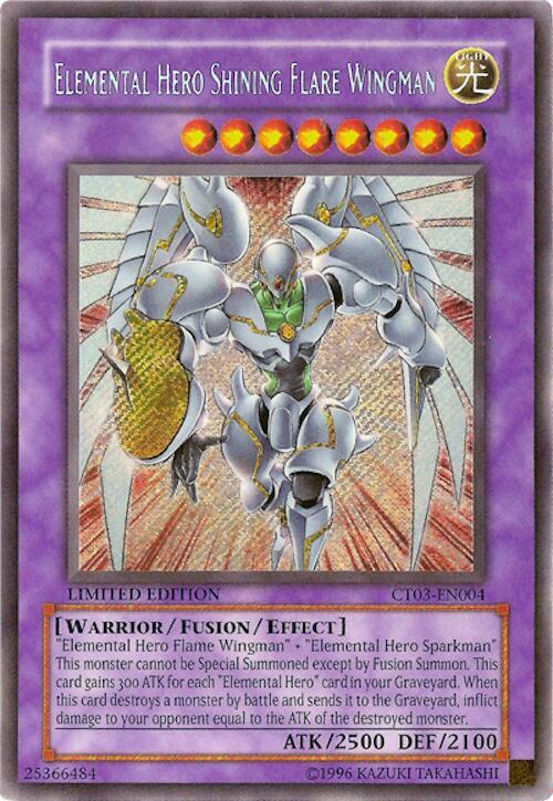 Elemental HERO Shining Flare Wingman card image