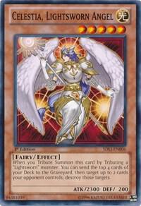 Celestia, Lightsworn Angel card image