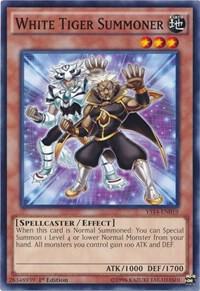 White Tiger Summoner card image
