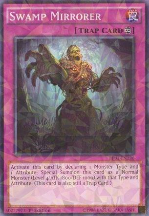 Swamp Mirrorer (Shatterfoil) (1st Edition) card image