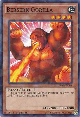 Berserk Gorilla (Shatterfoil) (1st Edition) card image