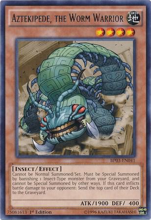 Aztekipede, the Worm Warrior card image