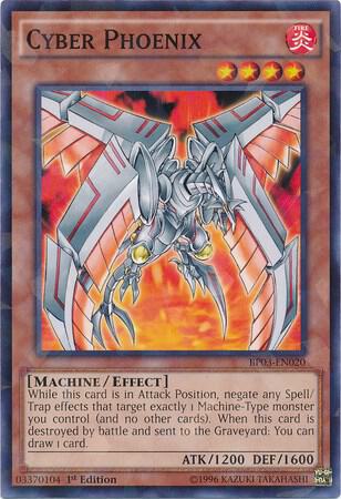 Cyber Phoenix (Shatterfoil) (1st Edition) card image