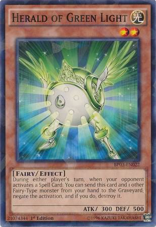 Herald of Green Light (Shatterfoil) (1st Edition) card image
