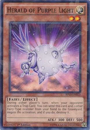 Herald of Purple Light (Shatterfoil) (1st Edition) card image
