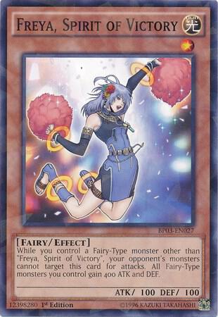 Freya, Spirit of Victory (Shatterfoil) (1st Edition) card image