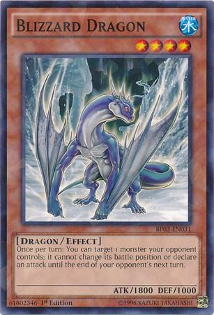 Blizzard Dragon (Shatterfoil) (1st Edition) card image