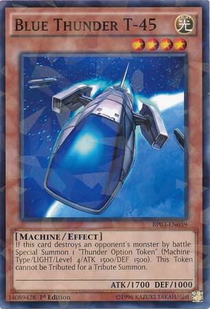 Blue Thunder T-45 (Shatterfoil) (1st Edition) card image