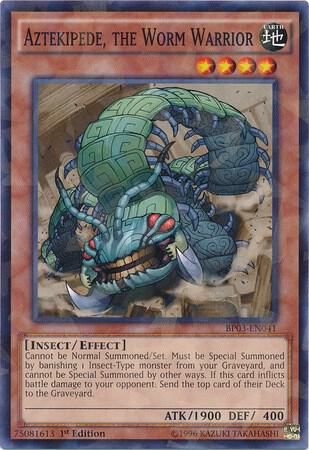 Aztekipede, the Worm Warrior (Shatterfoil) (1st Edition) card image
