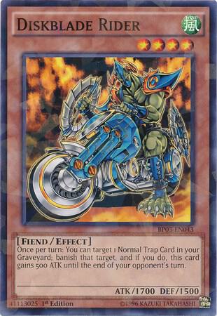 Diskblade Rider (Shatterfoil) (1st Edition) card image