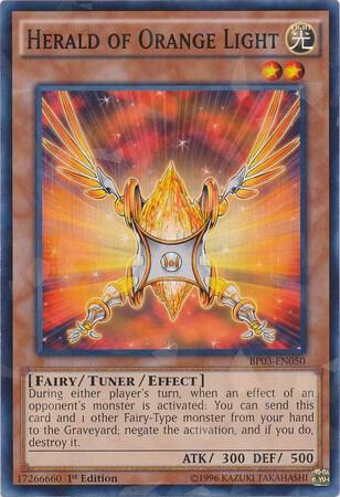 Herald of Orange Light (Shatterfoil) (1st Edition) card image
