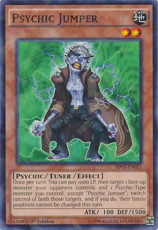 Psychic Jumper (Shatterfoil) (1st Edition) card image