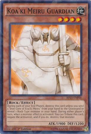 Koa'ki Meiru Guardian (Shatterfoil) (1st Edition) card image