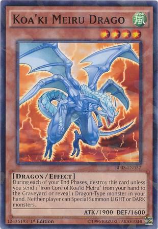 Koa'ki Meiru Drago (Shatterfoil) (1st Edition) card image