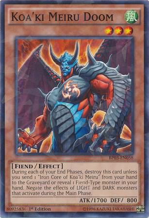 Koa'ki Meiru Doom (Shatterfoil) (1st Edition) card image