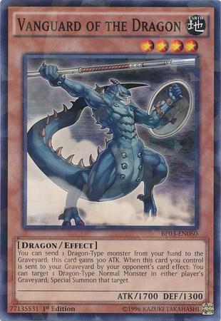 Vanguard of the Dragon (Shatterfoil) (1st Edition) card image