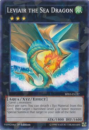 Leviair the Sea Dragon (Shatterfoil) (1st Edition) card image