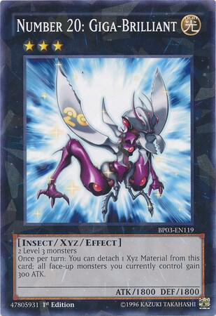 Number 20: Giga-Brilliant (Shatterfoil) (1st Edition) card image