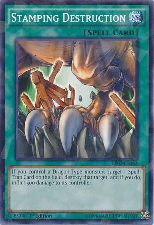 Stamping Destruction (Shatterfoil) (1st Edition) card image