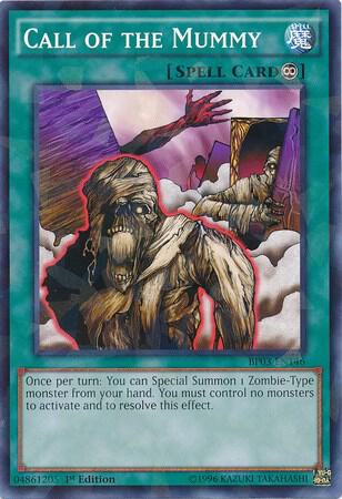 Call of the Mummy (Shatterfoil) (1st Edition) card image
