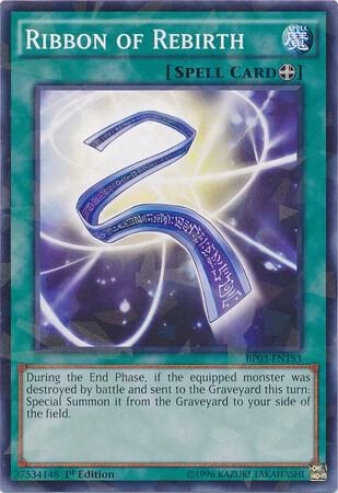 Ribbon of Rebirth (Shatterfoil) (1st Edition) card image
