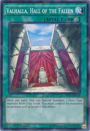 Valhalla, Hall of the Fallen (Shatterfoil) (1st Edition) card image
