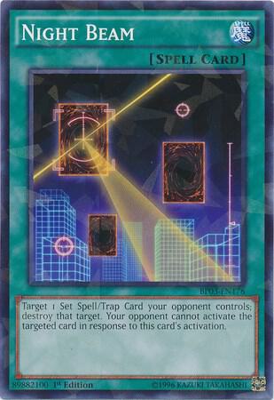 Night Beam (Shatterfoil) (1st Edition) card image