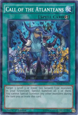 Call of the Atlanteans (Shatterfoil) (1st Edition) card image