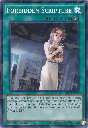Forbidden Scripture (Shatterfoil) (1st Edition) card image