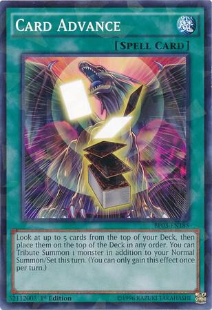 Card Advance (Shatterfoil) (1st Edition) card image