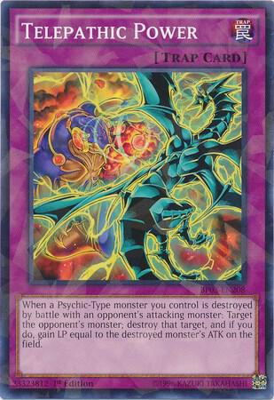 Telepathic Power (Shatterfoil) (1st Edition) card image