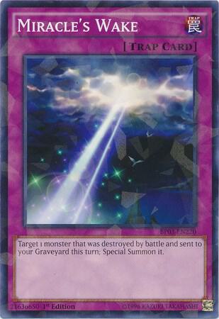 Miracle's Wake (Shatterfoil) (1st Edition) card image