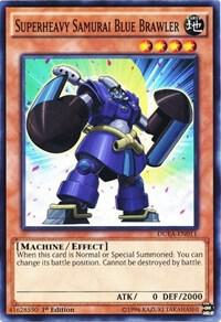 Superheavy Samurai Blue Brawler card image