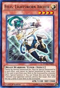Felis, Lightsworn Archer card image