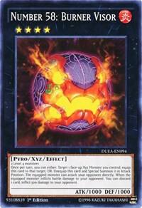 Number 58: Burner Visor card image