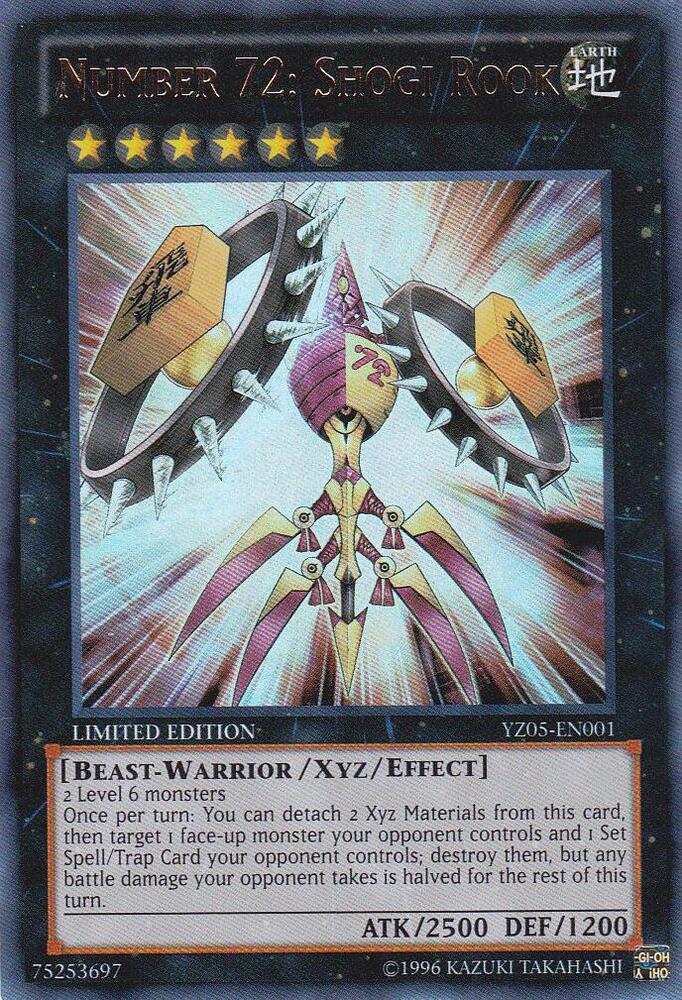 Number 72: Shogi Rook card image