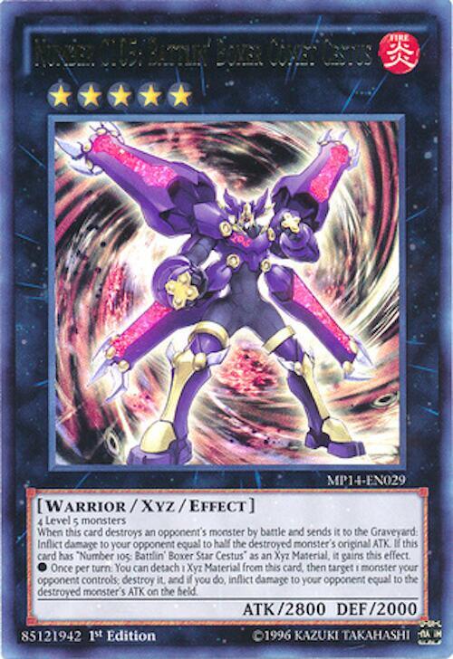 Number C105: Battlin' Boxer Comet Cestus card image