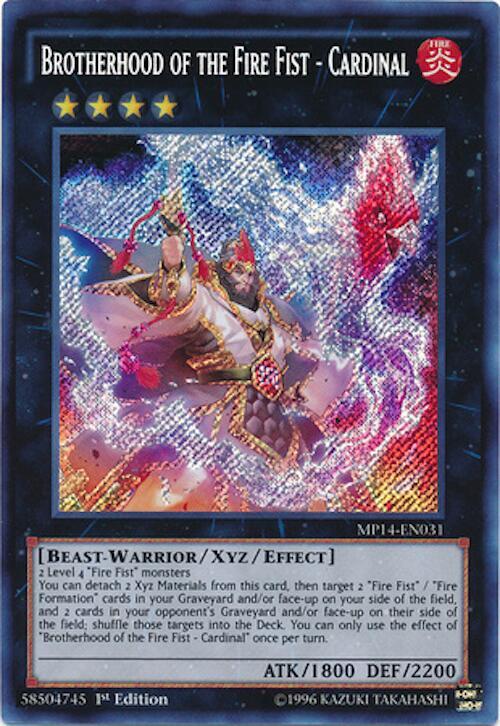 Brotherhood of the Fire Fist - Cardinal card image