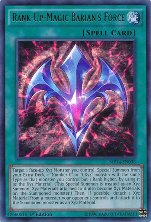Rank-Up-Magic Barian's Force card image
